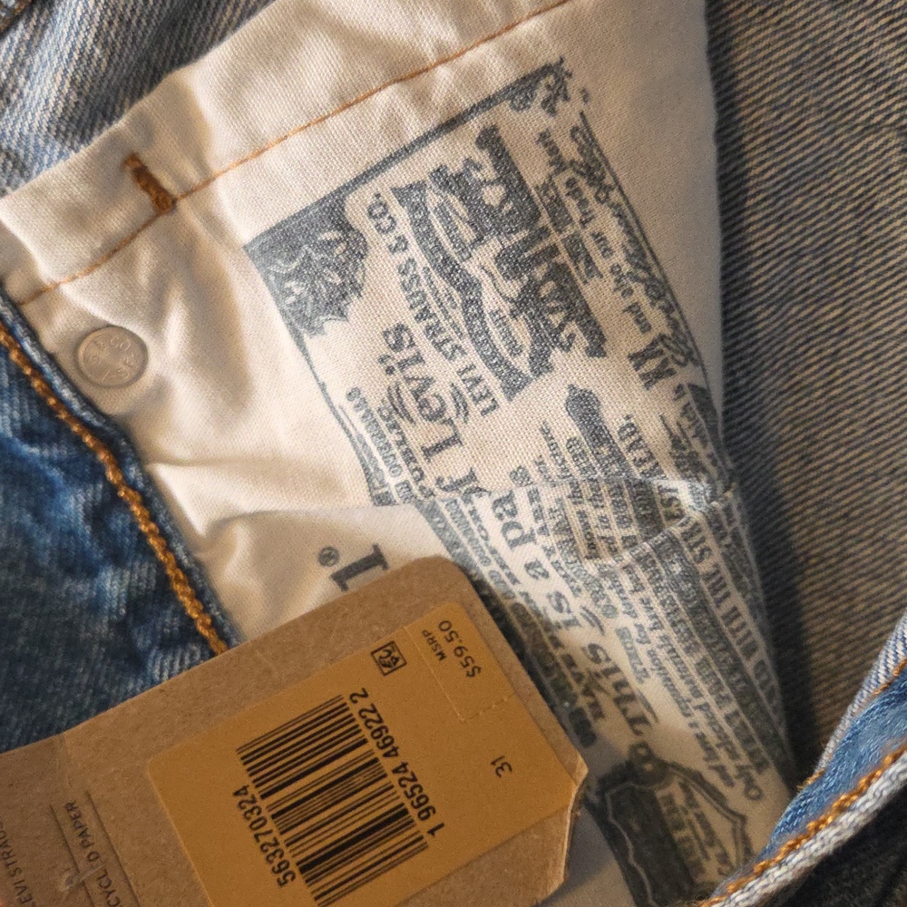 Levi's Distressed Shorts - Picture 9 of 9